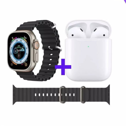 Super Combo SmartWatch Ultra + Audifonos